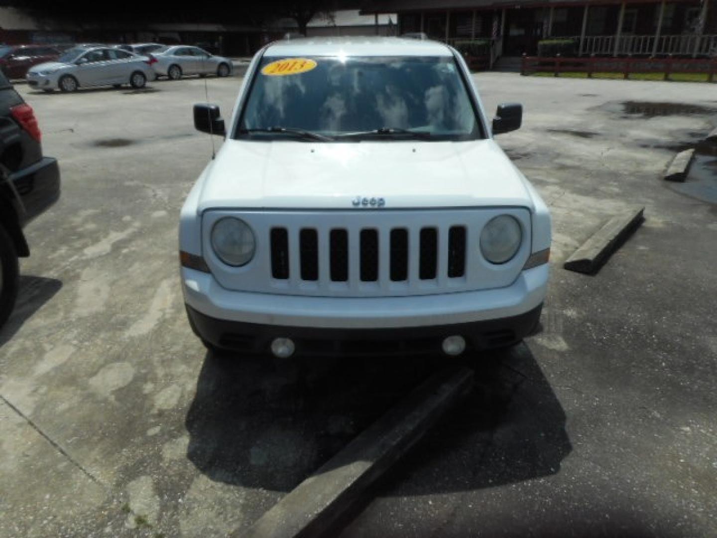 2013 WHITE JEEP PATRIOT SPORT (1C4NJPBA5DD) , located at 1200 Cassat Avenue, Jacksonville, FL, 32205, (904) 695-1885, 30.302404, -81.731033 - Photo#0